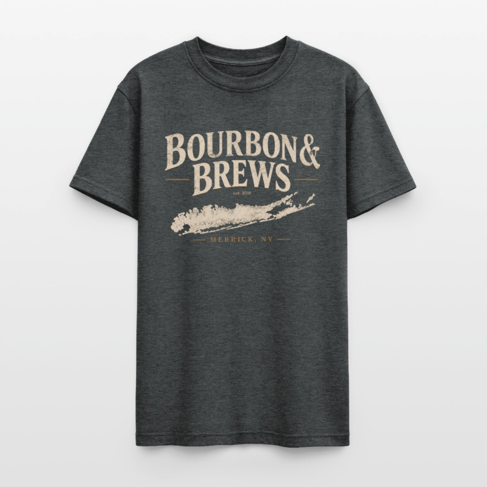 Long Island Bourbon Shirt - deep heather