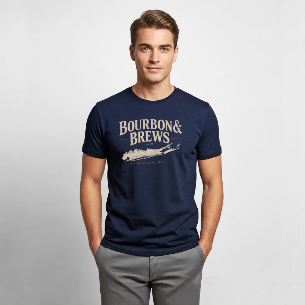 Long Island Bourbon Shirt - navy