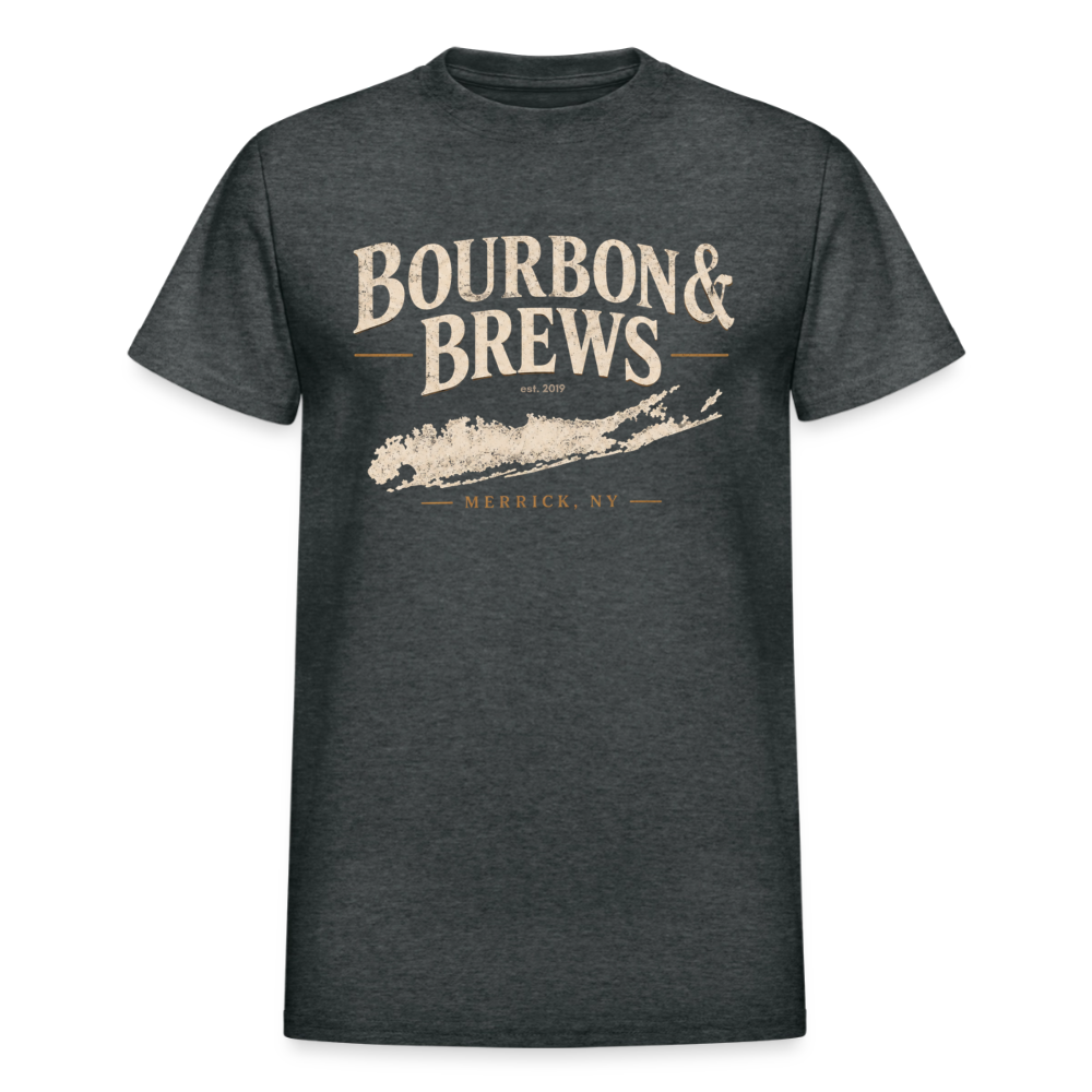 Long Island Bourbon Shirt - deep heather
