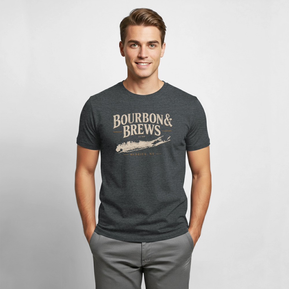 Long Island Bourbon Shirt - deep heather