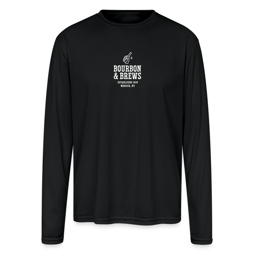 Long Sleeve "I Know The Owner Too" Shirt - black