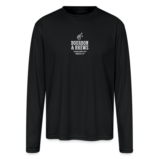 Long Sleeve "I Know The Owner Too" Shirt - black