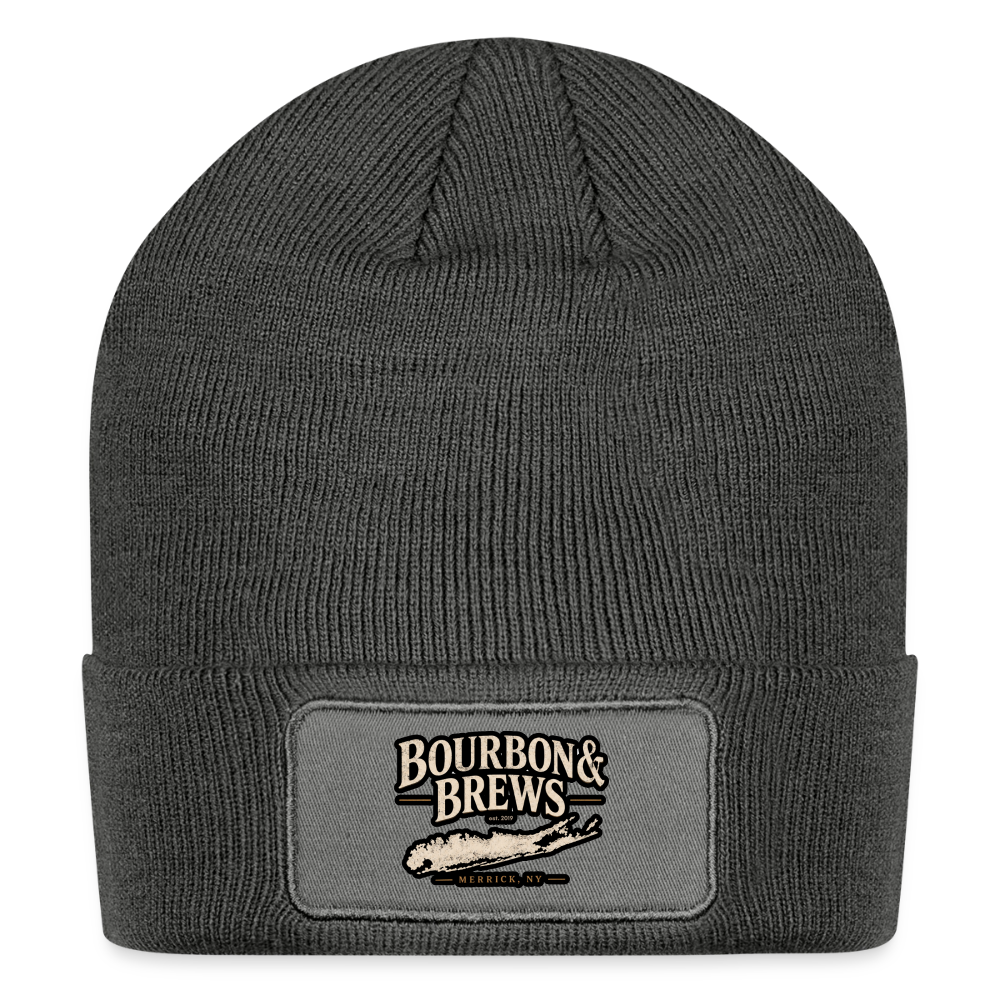 Bourbon Beanie Long Island - charcoal grey
