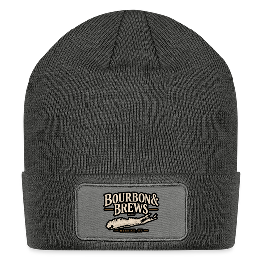 Bourbon Beanie Long Island - charcoal grey