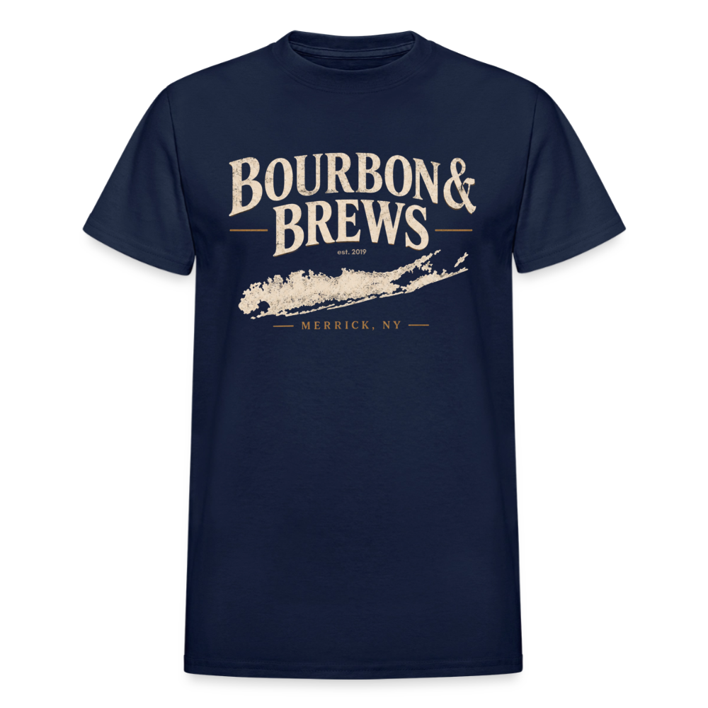 Long Island Bourbon Shirt - navy