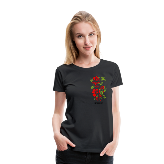 Women’s Tattoo Martini Shirt - black