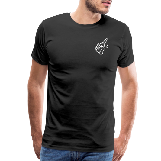 Bourbon & Brews Bottle T-Shirt - black